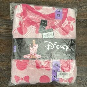 Disney Size XS Minnie 2PC Jogger Lounge Set